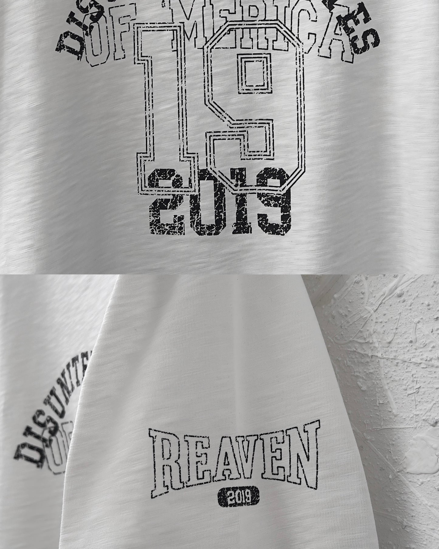 Reaven White Disunited States T-Shirt