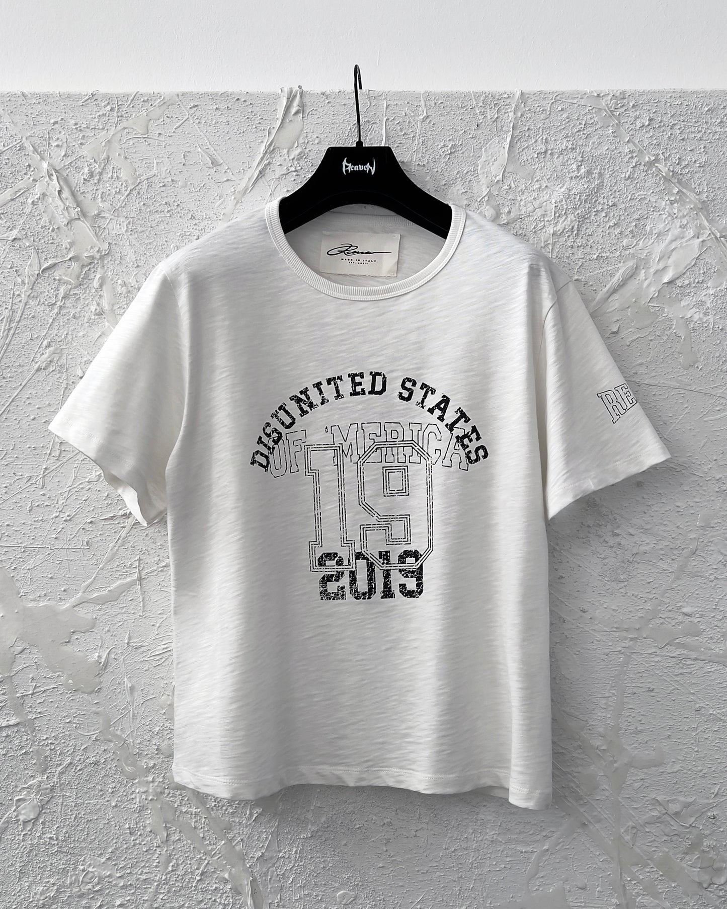 Reaven White Disunited States T-Shirt