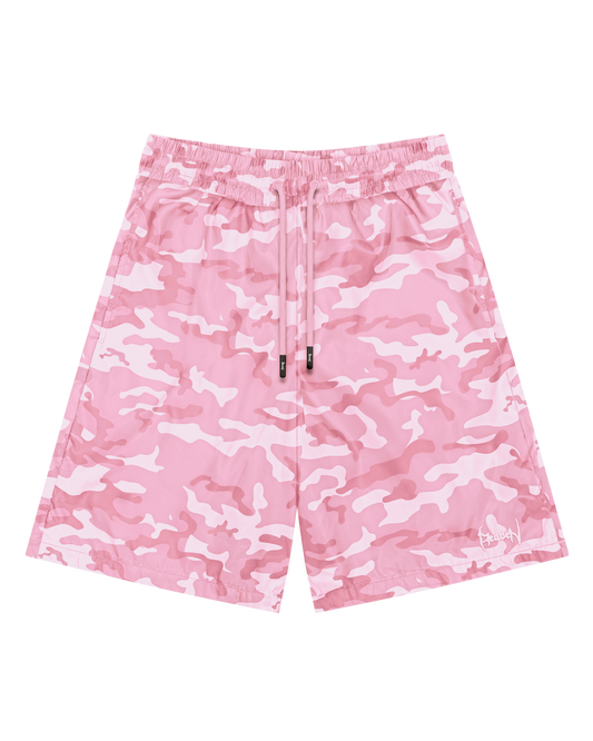 Reaven Pink Camo Swimshorts