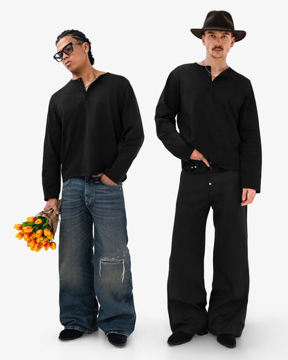 Reaven Black Serafino Longsleeve