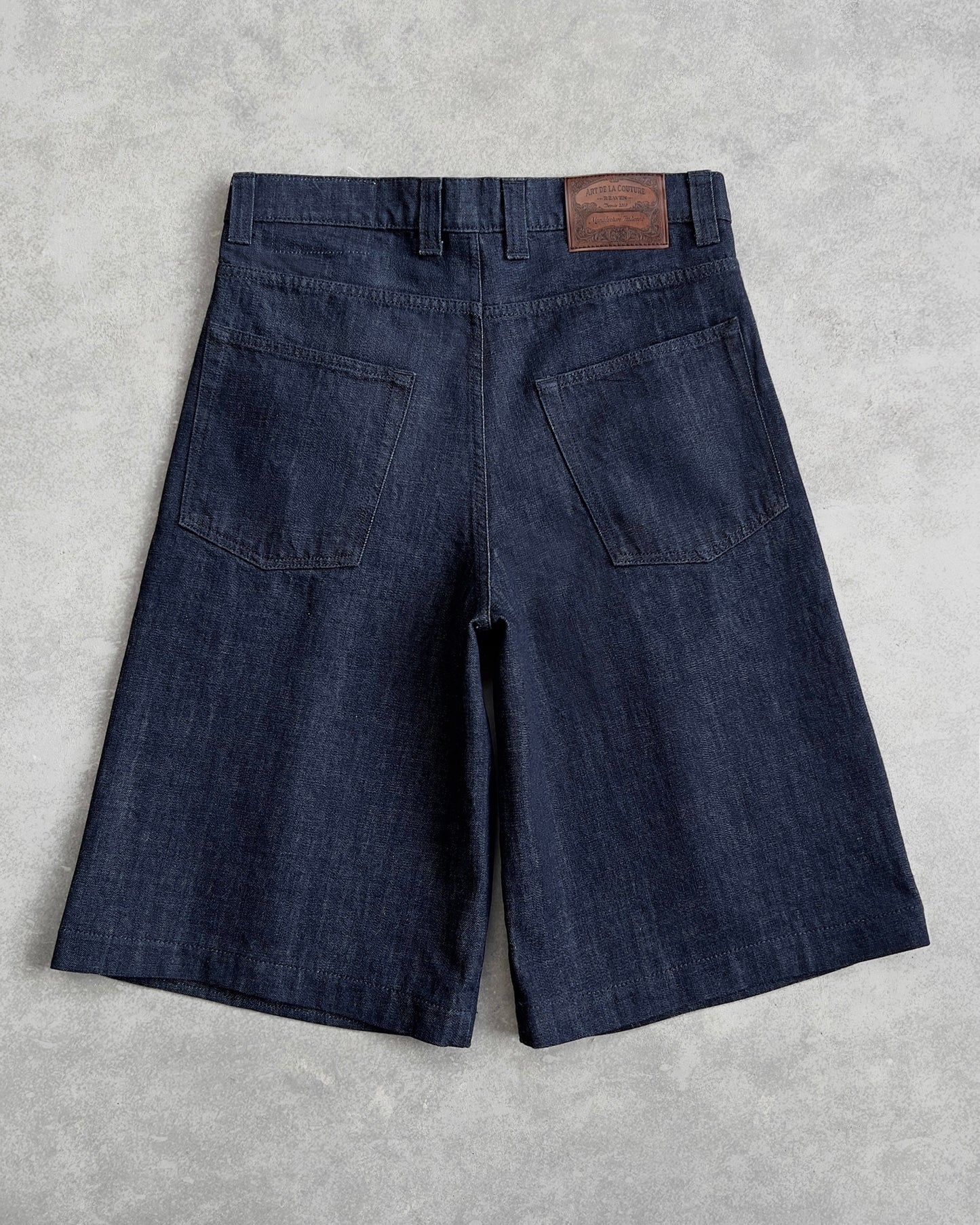 Reaven Raw Blue Tailored Jorts