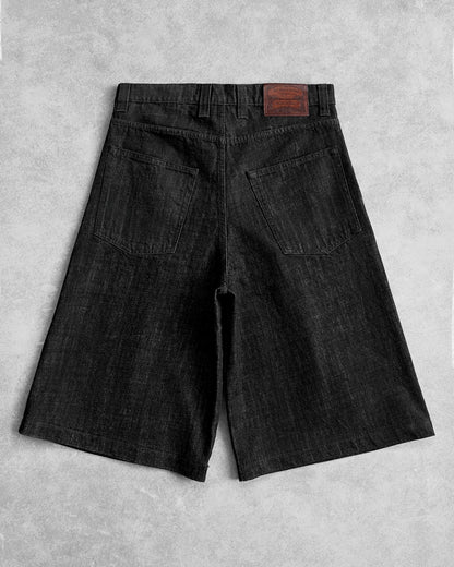 Reaven Raw Black Tailored Jorts