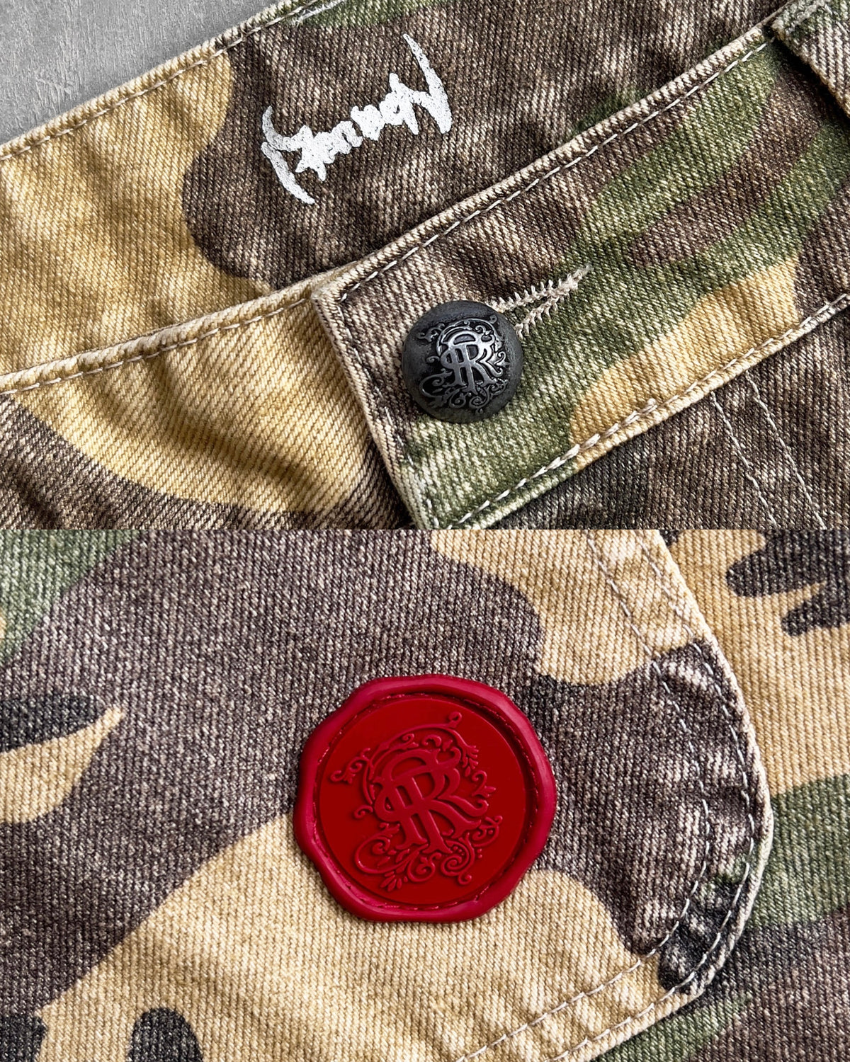 Reaven Stamp Camo Pants