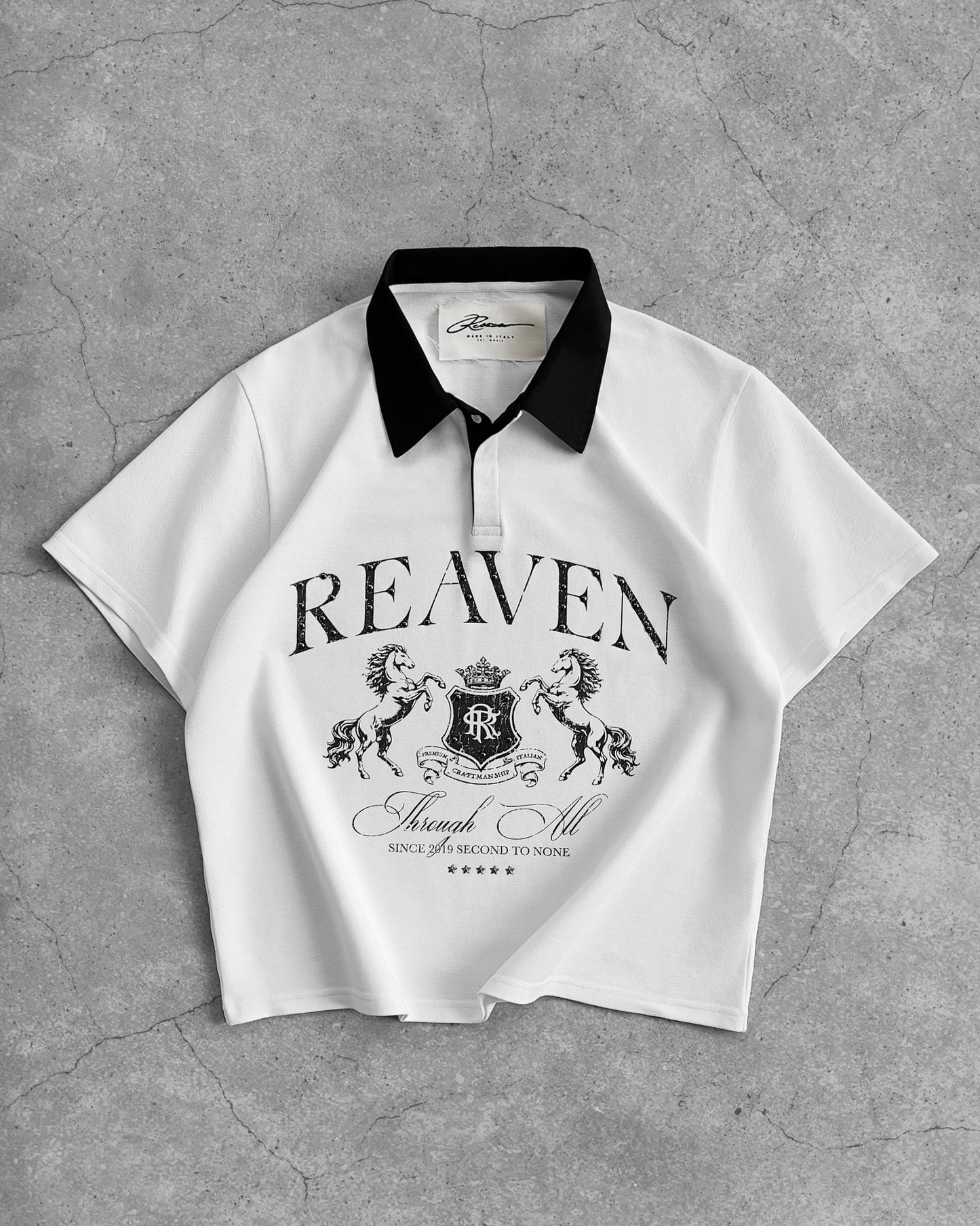 Reaven White Scuderia Polo