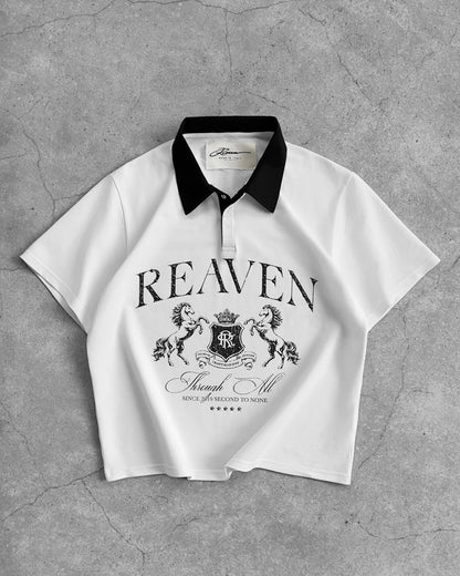 Reaven White Scuderia Polo