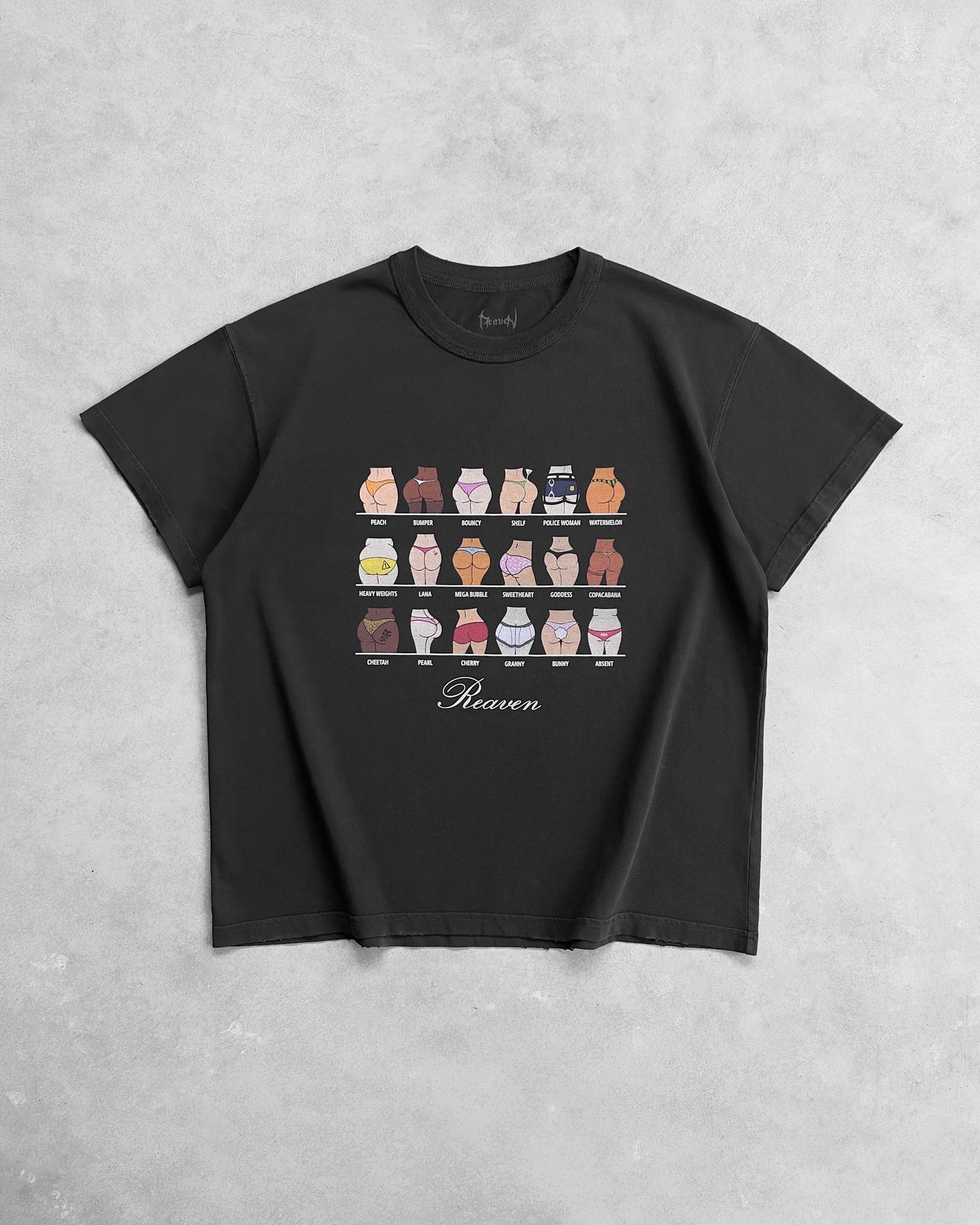 Reaven Black Bootypedia T-Shirt