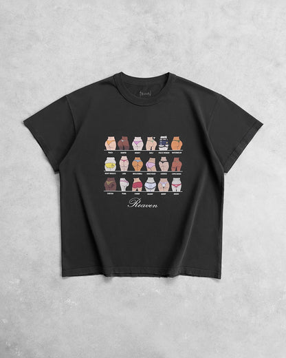 Reaven Black Bootypedia T-Shirt
