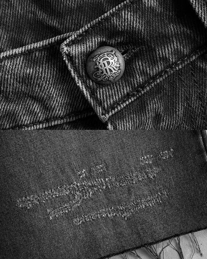 Reaven Mended Stamp Jorts