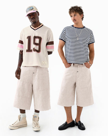 Reaven Linen Stamp Jorts