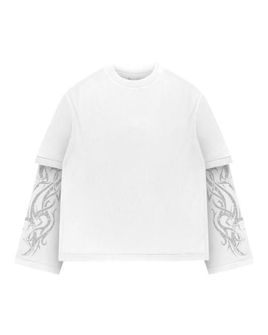 Reaven White Tribe Longsleeve