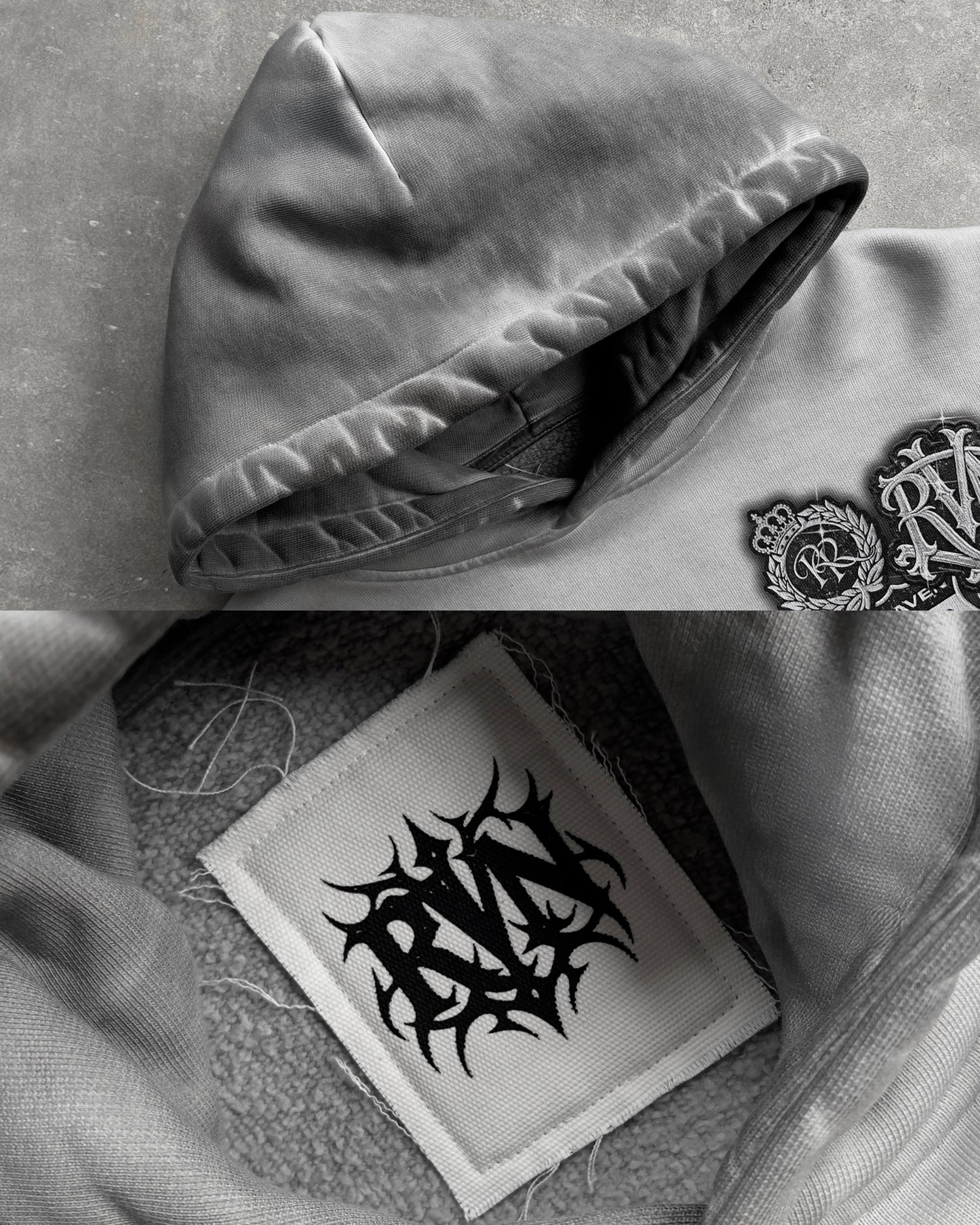 Reaven Grey Archive Hoodie