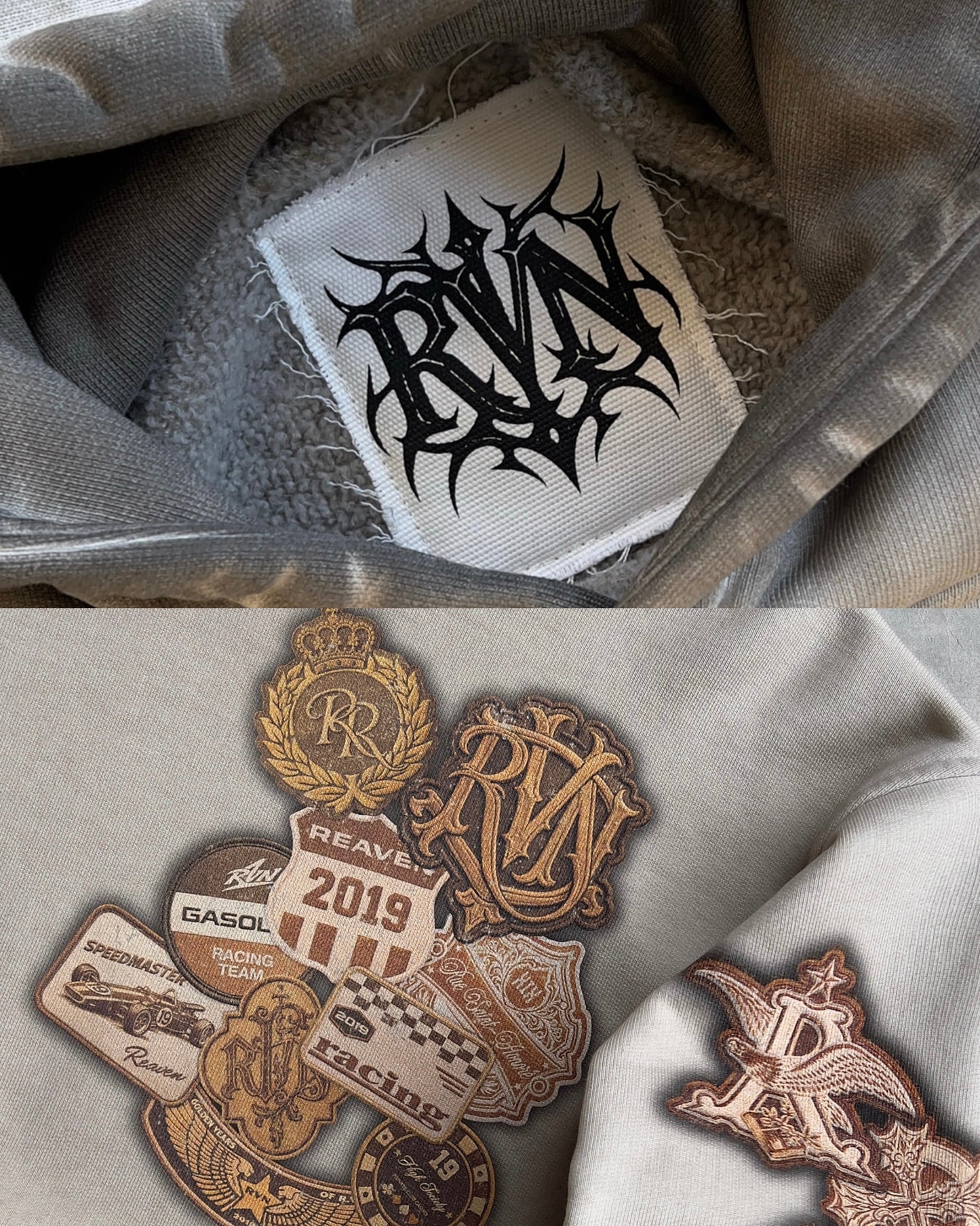 Reaven Brown Archive Hoodie