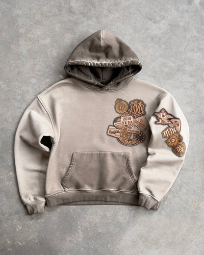 Reaven Brown Archive Hoodie