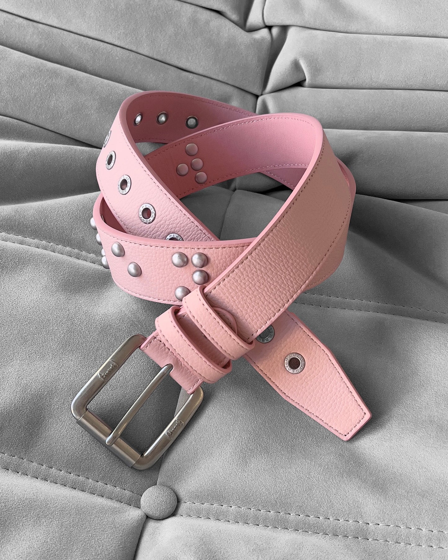 Reaven Pink Braille Belt