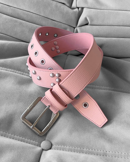 Reaven Pink Braille Belt