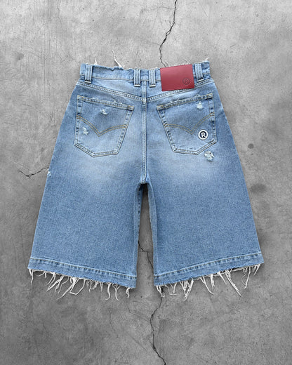 Reaven Washed Blue "The Denim Jorts" Jorts