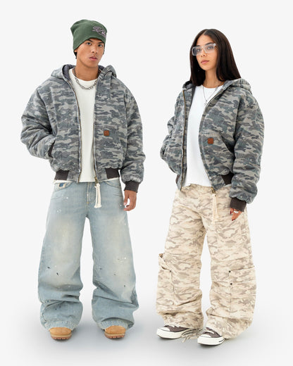 Reaven Woodland Camo Active Jacket