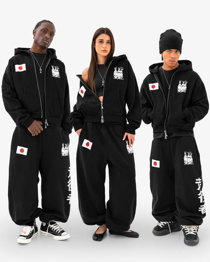 Reaven Black Run Tha Streetz Sweatpants