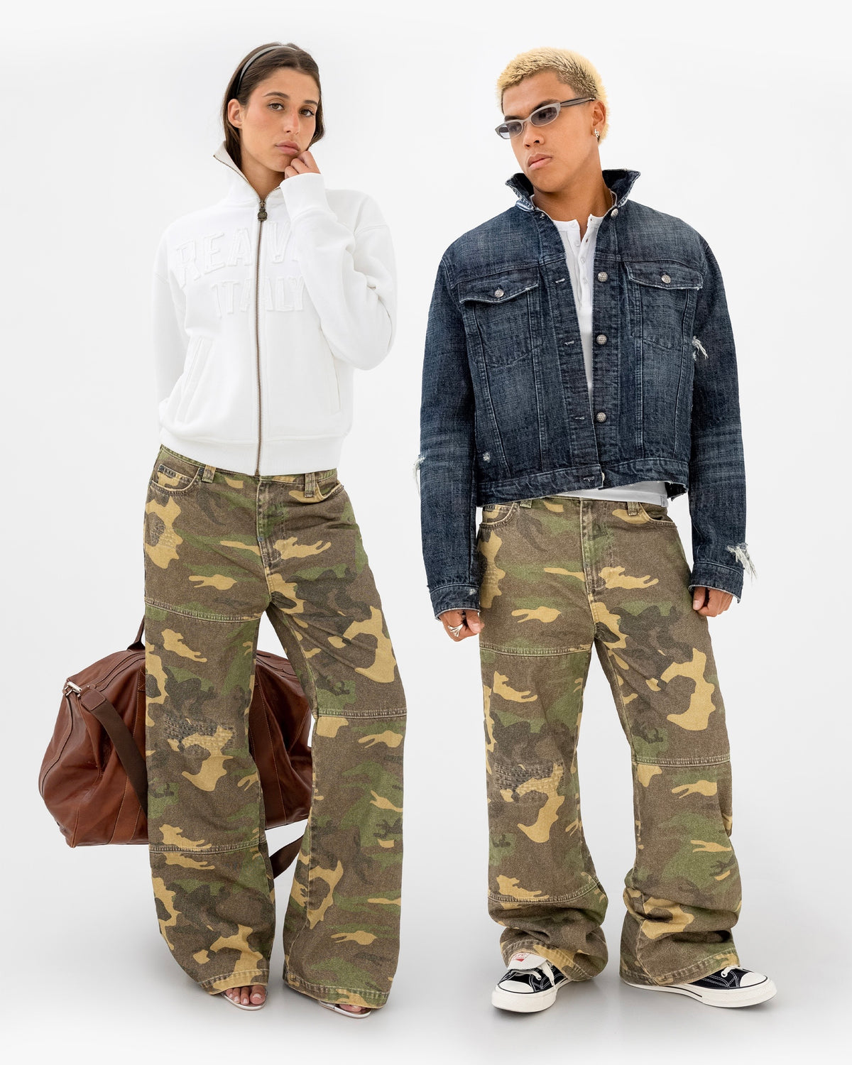 Reaven Stamp Camo Pants
