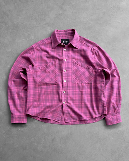 Reaven Pink Overdyed Flannel
