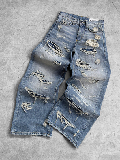 Reaven Washed Blue Draco Denim Jeans