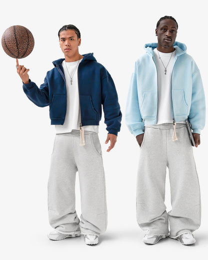 Reaven Heather Grey Sweatpants