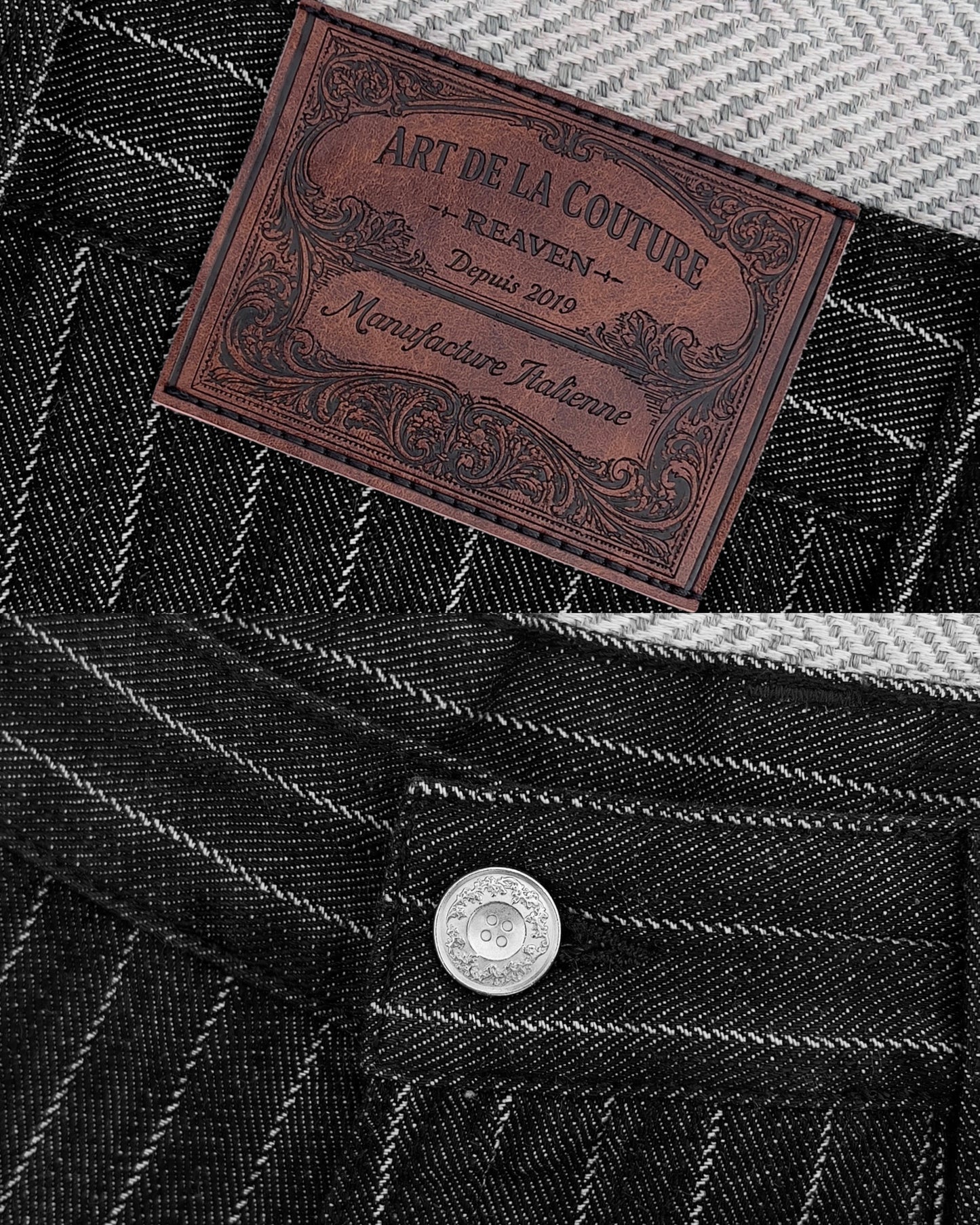 Reaven Pinstripe Tailored Jorts