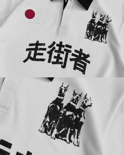 Reaven White Run Tha Streetz Polo