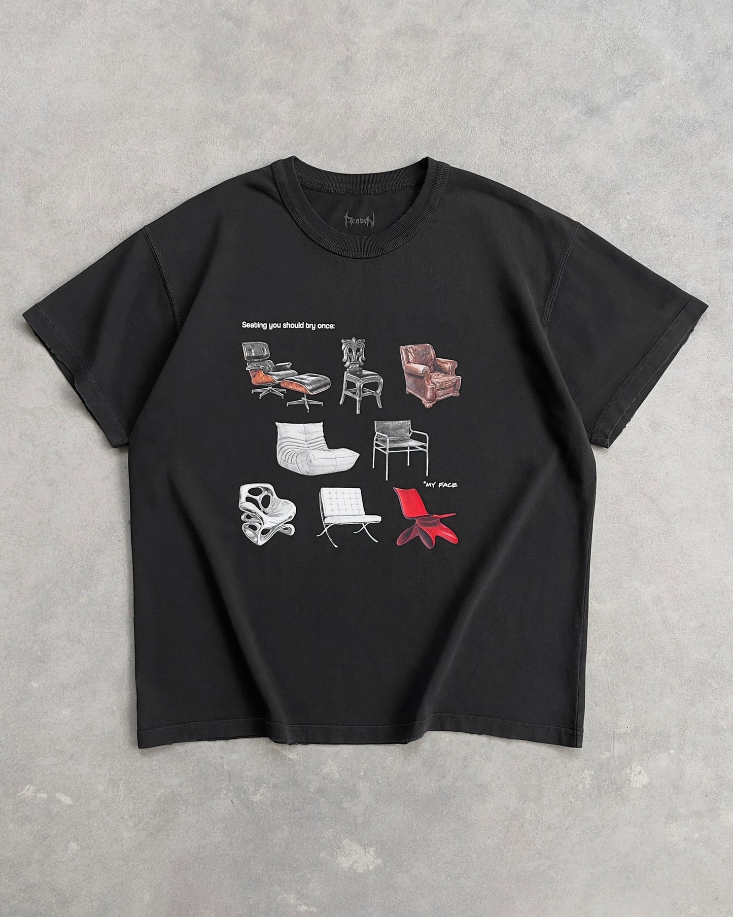 Reaven Black Seating T-Shirt