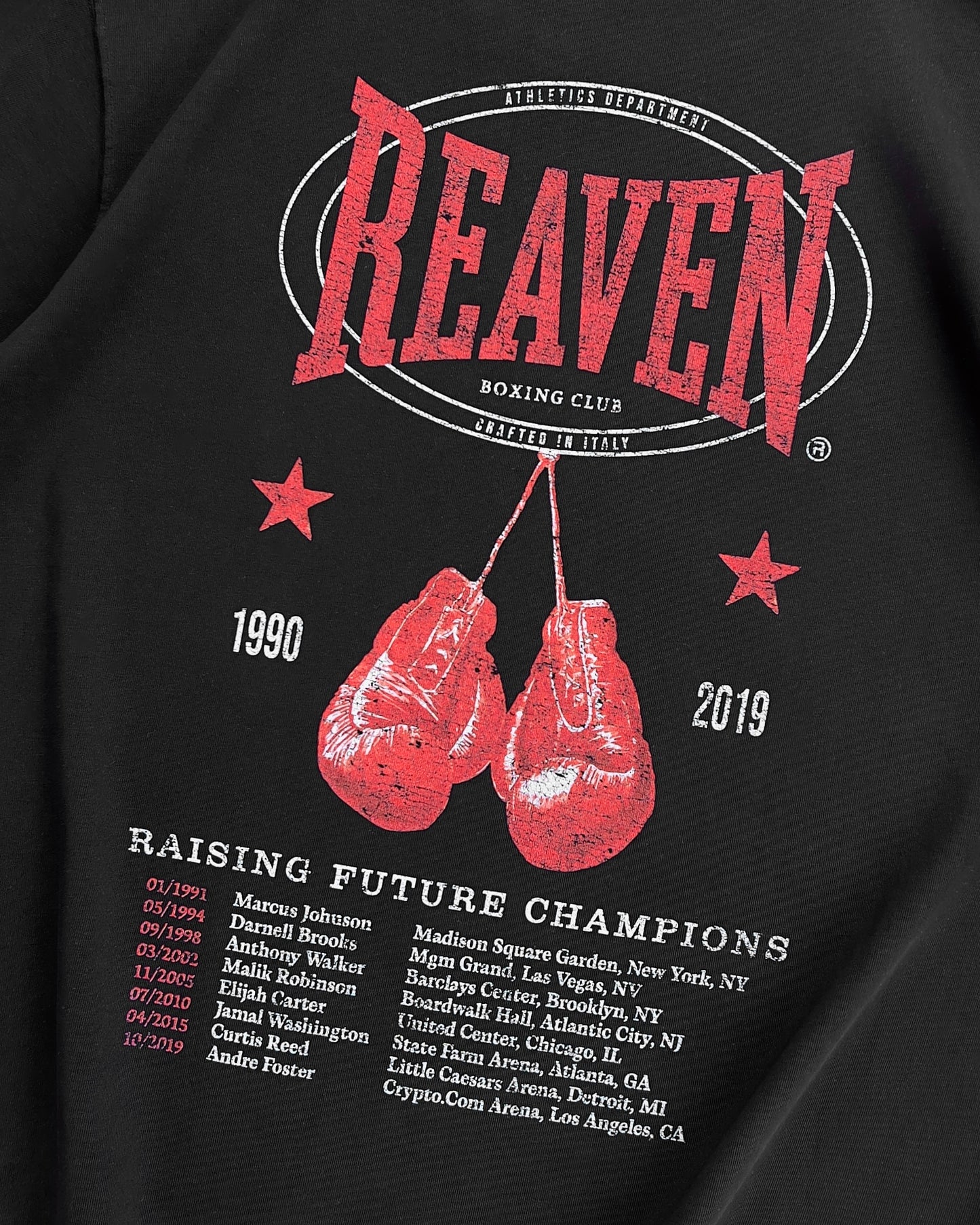 Reaven Black Boxing Club T-Shirt