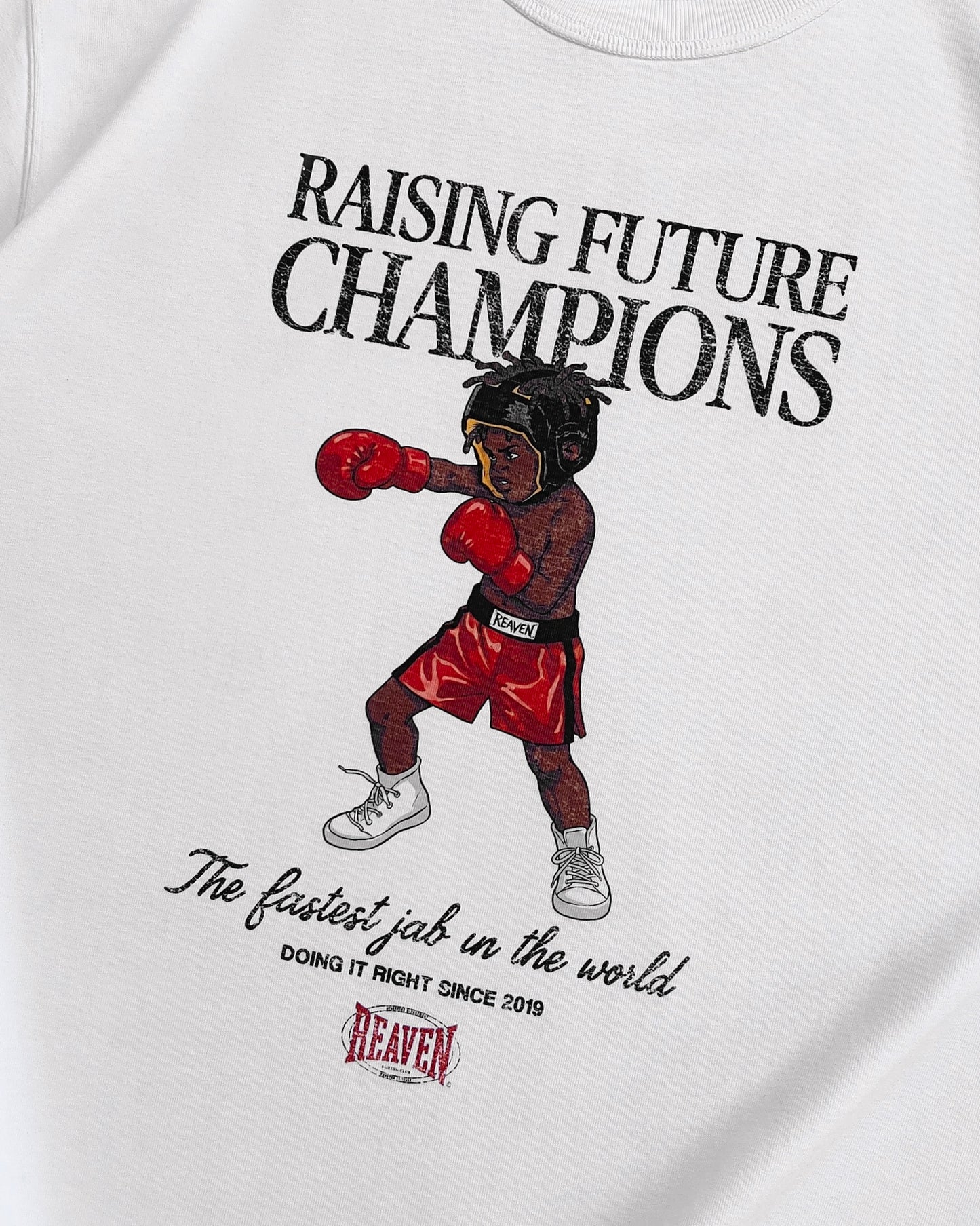 Reaven White Boxing Club T-Shirt