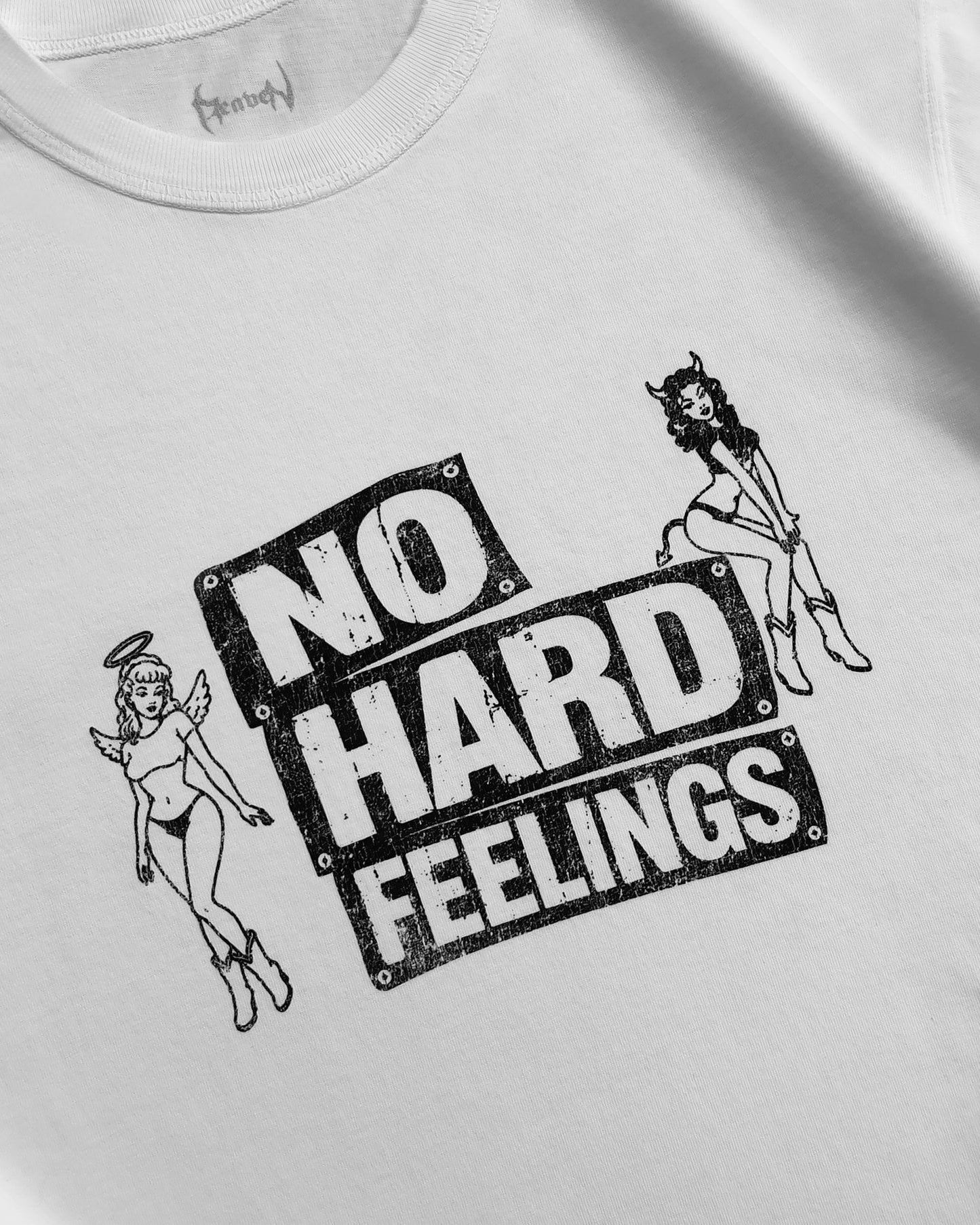 Reaven White Hard Feelings T-Shirt