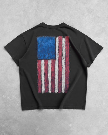 Reaven Black America T-Shirt