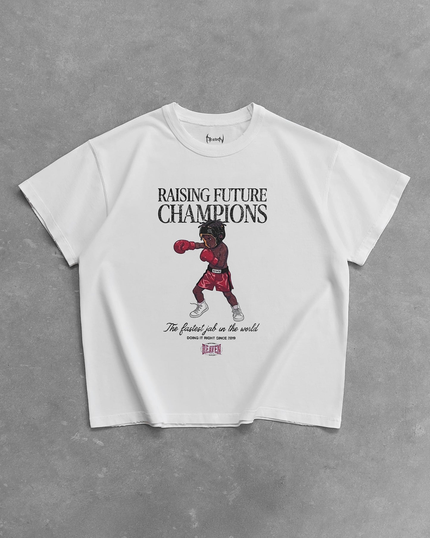 Reaven White Boxing Club T-Shirt