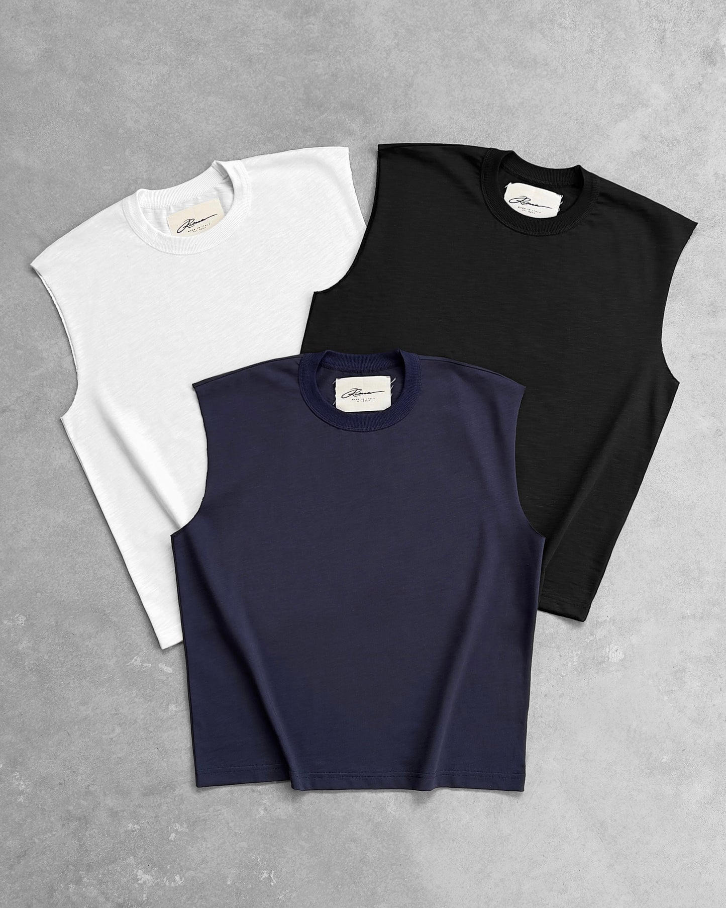 Reaven Navy Muscle Tank
