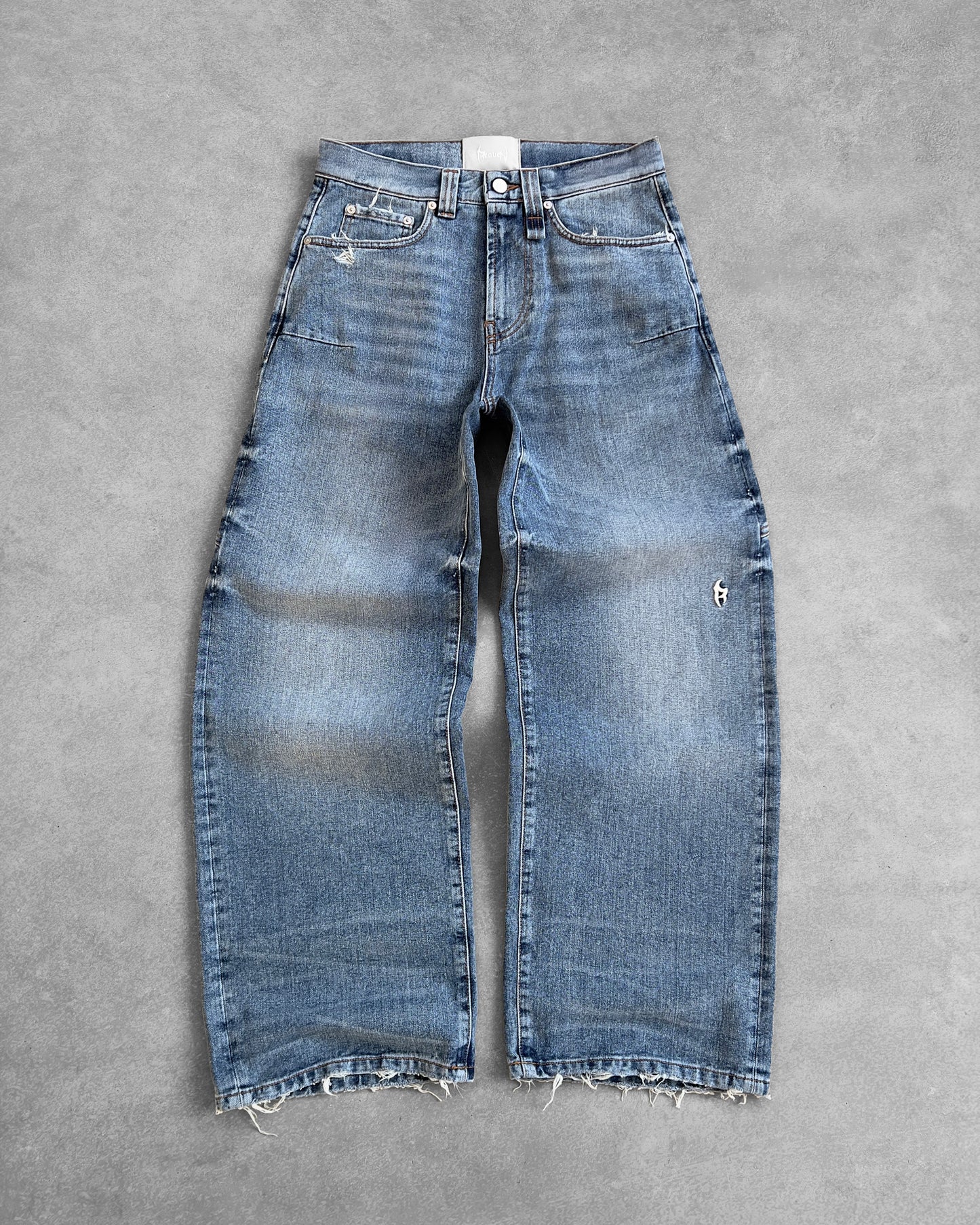 Reaven Washed Blue "JJ" Denim Jeans