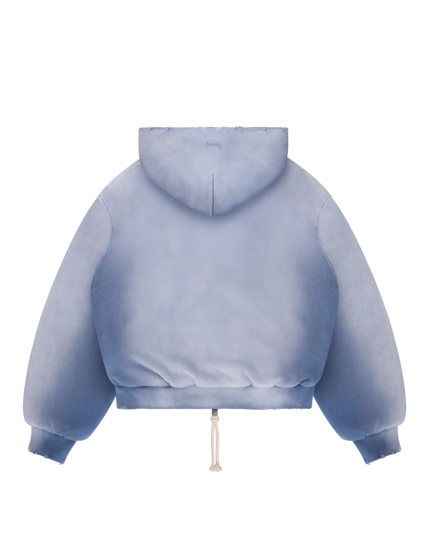 Reaven Sky Blue Thermal Zip Hoodie
