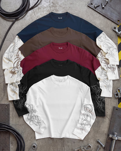 Reaven Navy Tribe Longsleeve