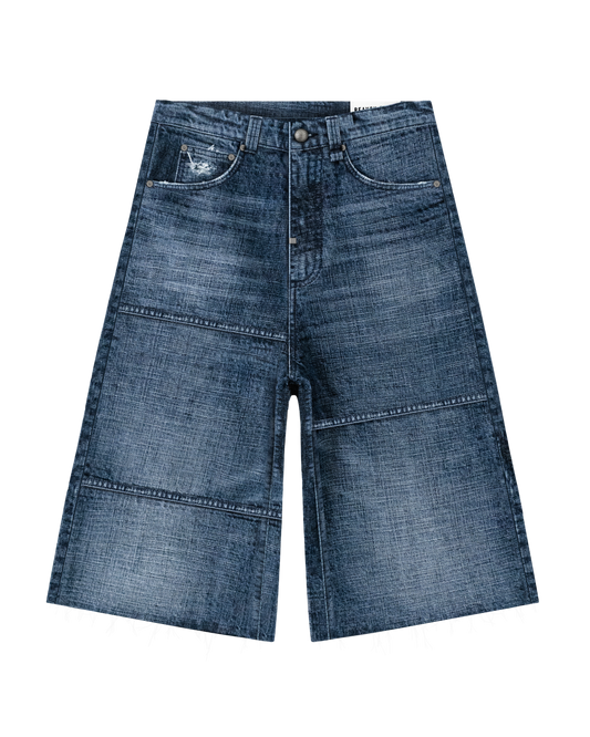 Reaven Shibuya Stamp Jorts