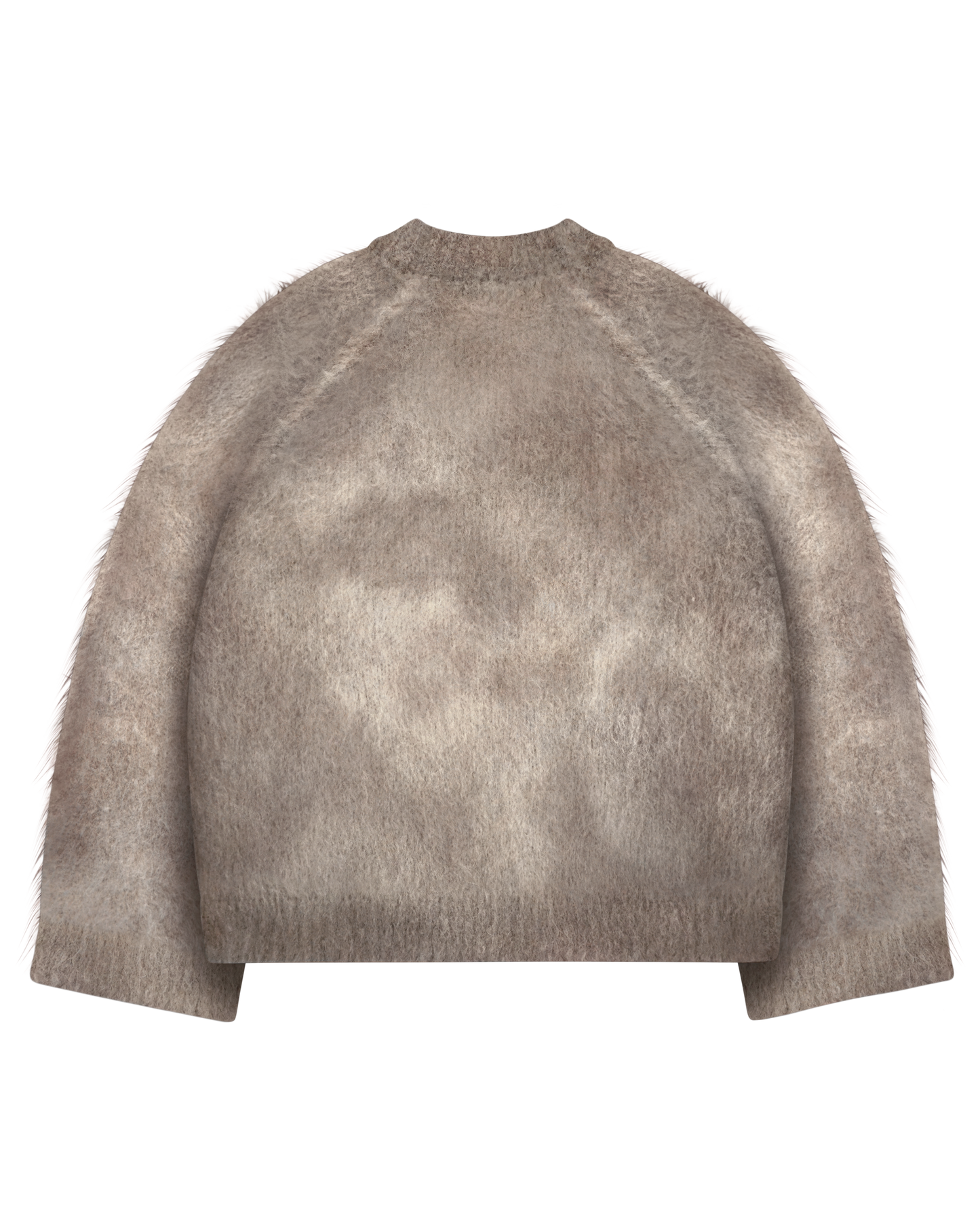 Reaven Mocha Brown Nuvola Mohair Knit