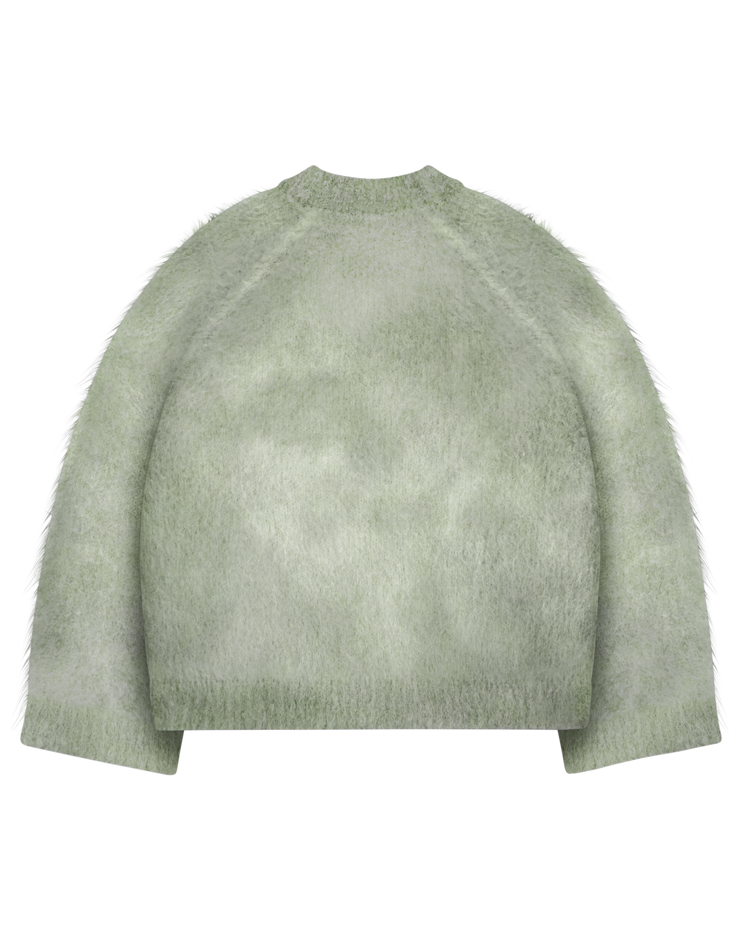 Reaven Matcha Green Nuvola Mohair Knit