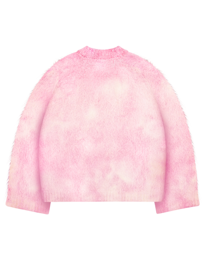 Reaven Baby Pink Nuvola Mohair Knit