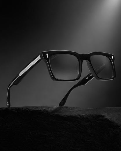 Reaven Black Atom Sunglasses