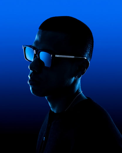 Reaven Black Atom Sunglasses