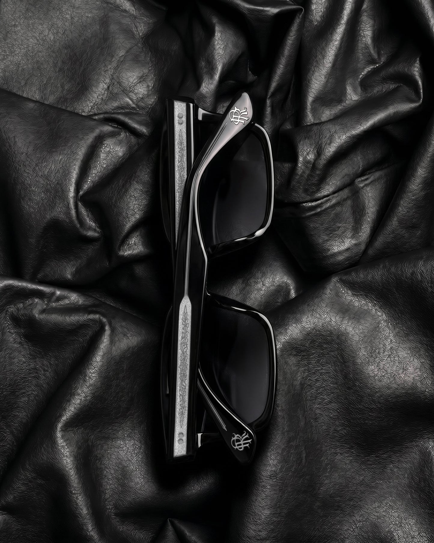 Reaven Black Atom Sunglasses