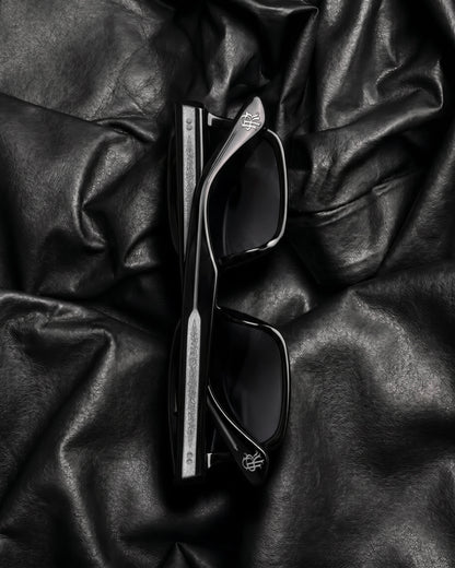 Reaven Black Atom Sunglasses