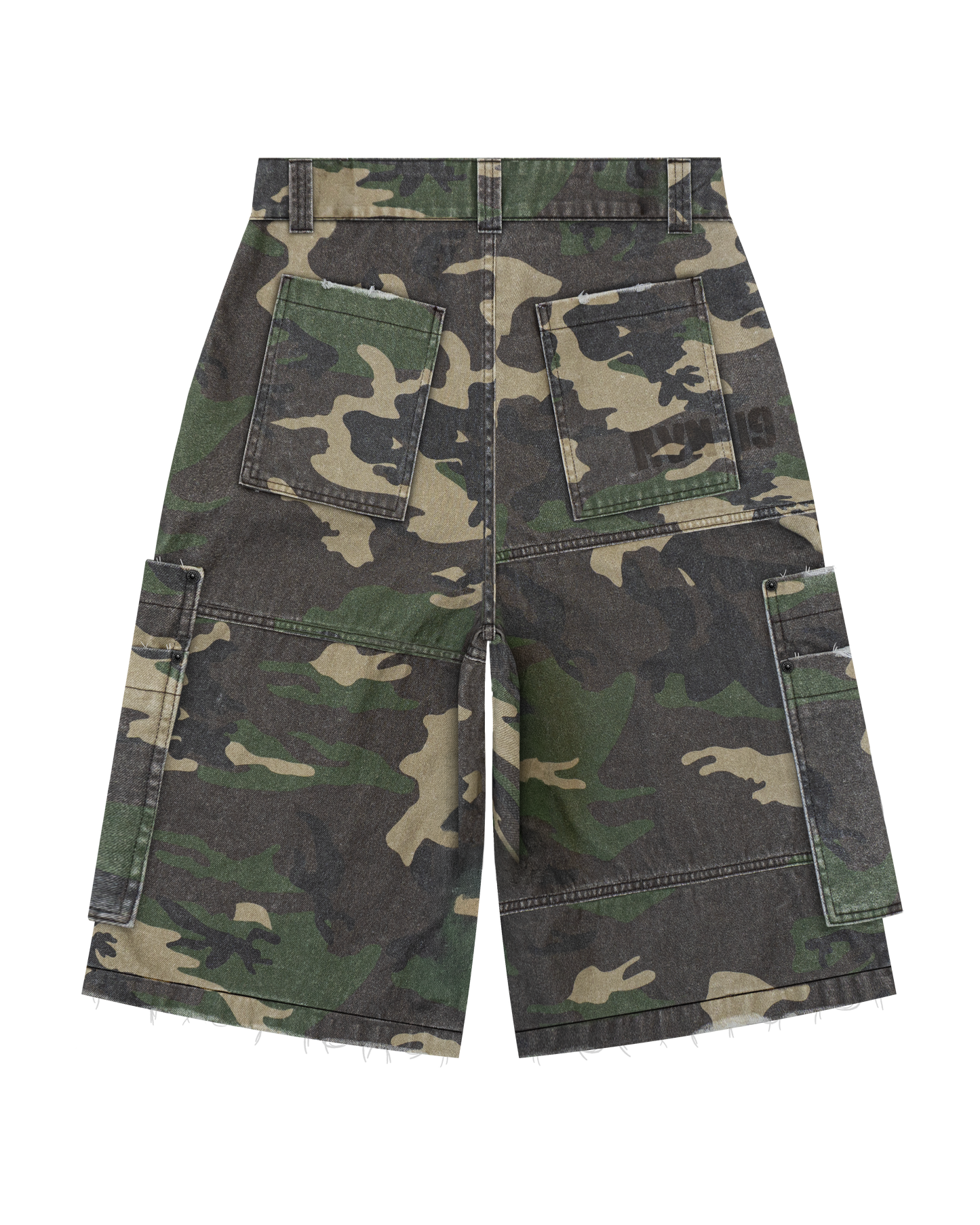 Reaven Woodland Camo Jorts