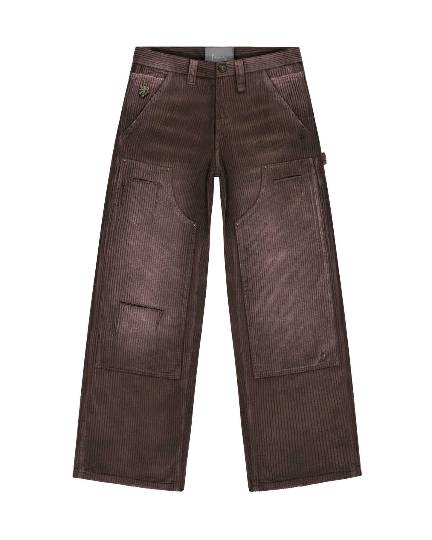 Reaven Chocolate Brown Lionheart Corduroy Pants