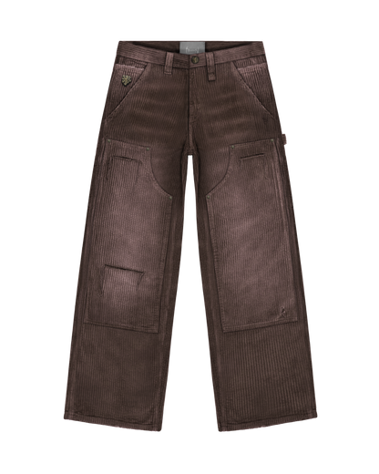 Reaven Chocolate Brown Lionheart Corduroy Pants