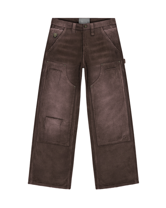 Reaven Chocolate Brown Lionheart Corduroy Pants